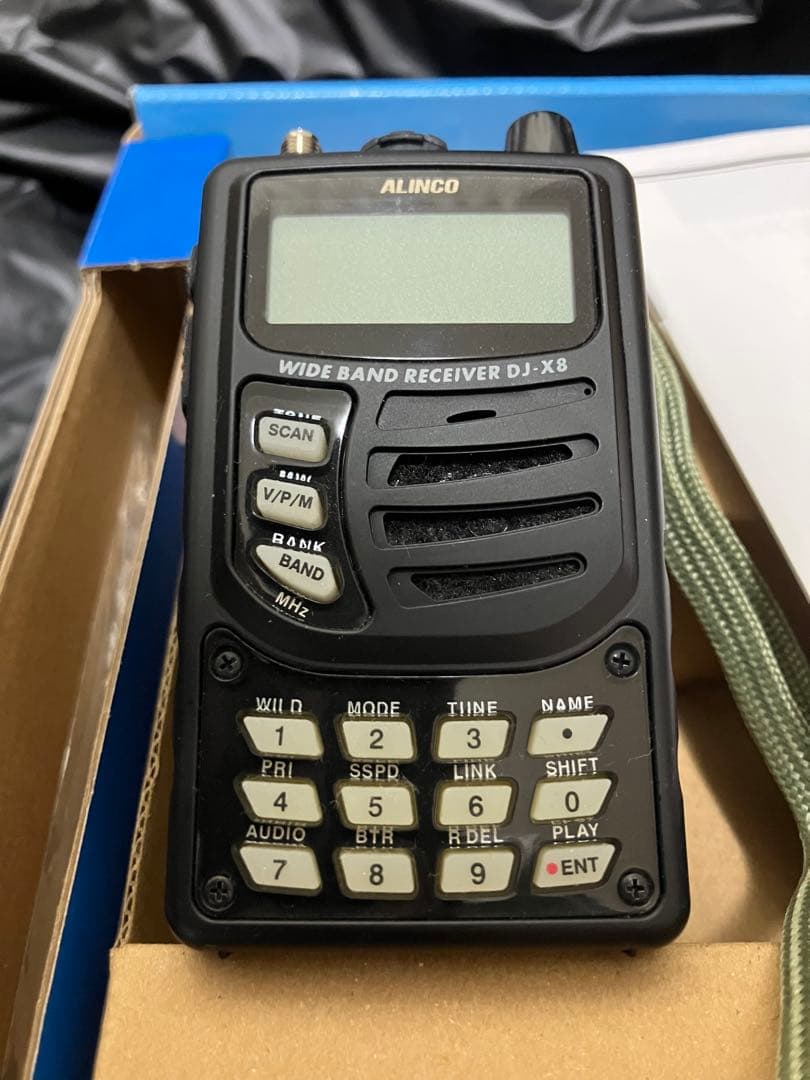 ALINCO DJ-X8 広帯域受信機　ワイドバンドレシーバー