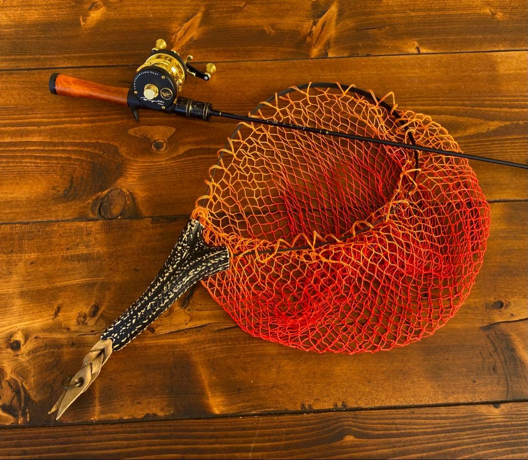 トラウトロッド　C502UL 渓流釣り　ベイトロッド　ウッドグリップ　5ft