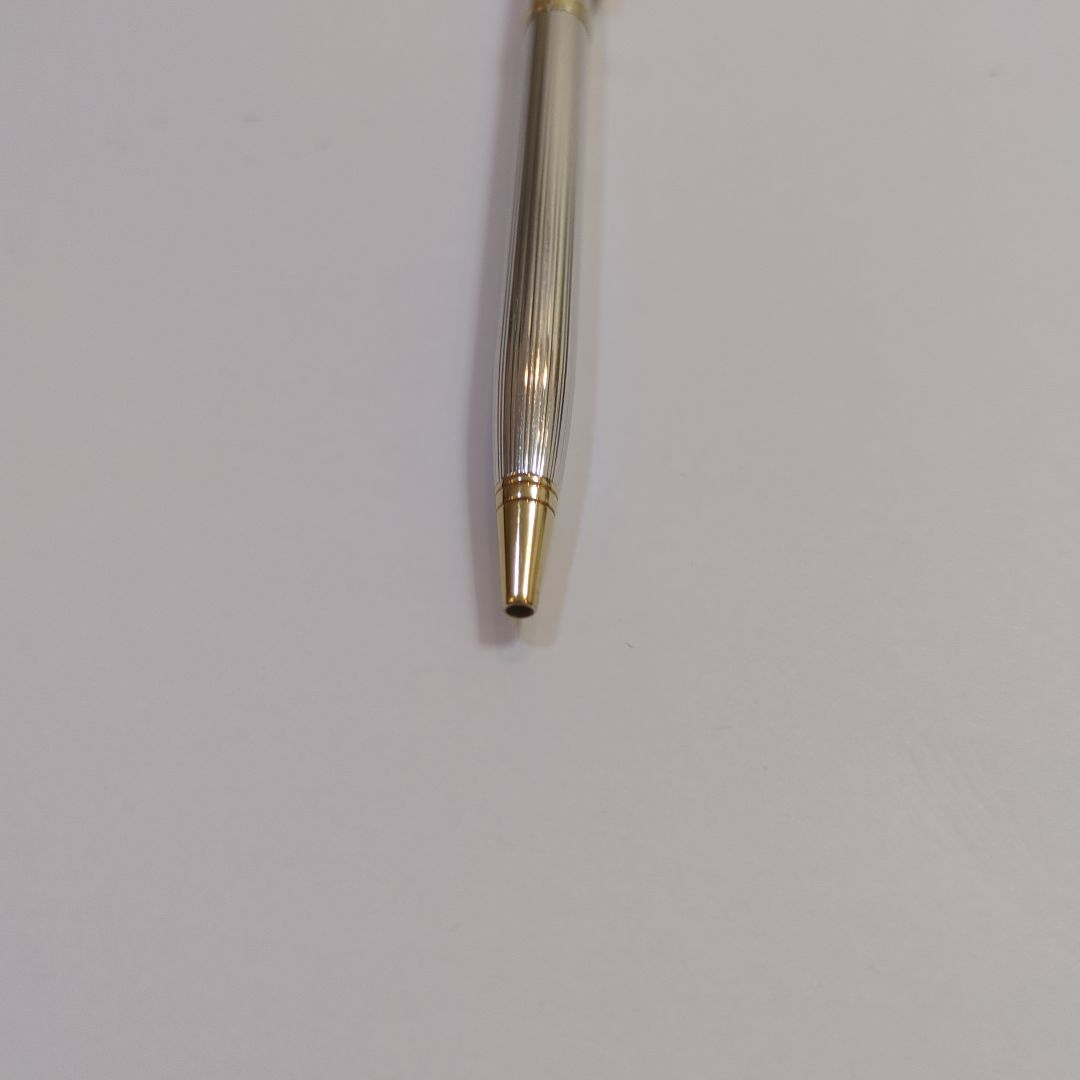 ウォーターマン　PARIS　万年筆　F　細字　ボールペン　スターリングシルバー