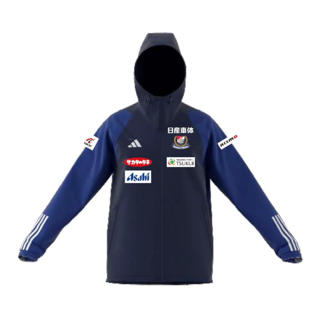 横浜Fマリノス　2024オールウェザージャケット　公式トレーニングウェア