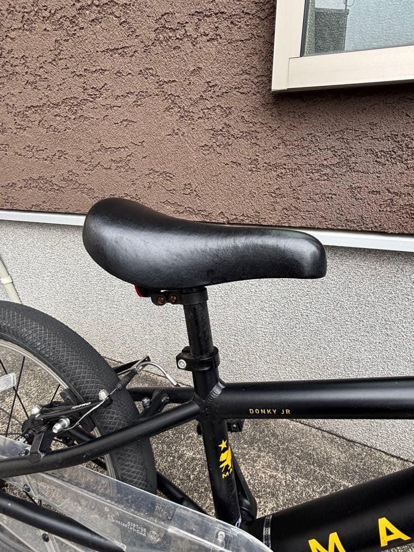 マリン　18インチ　マットブラック　キッズ自転車