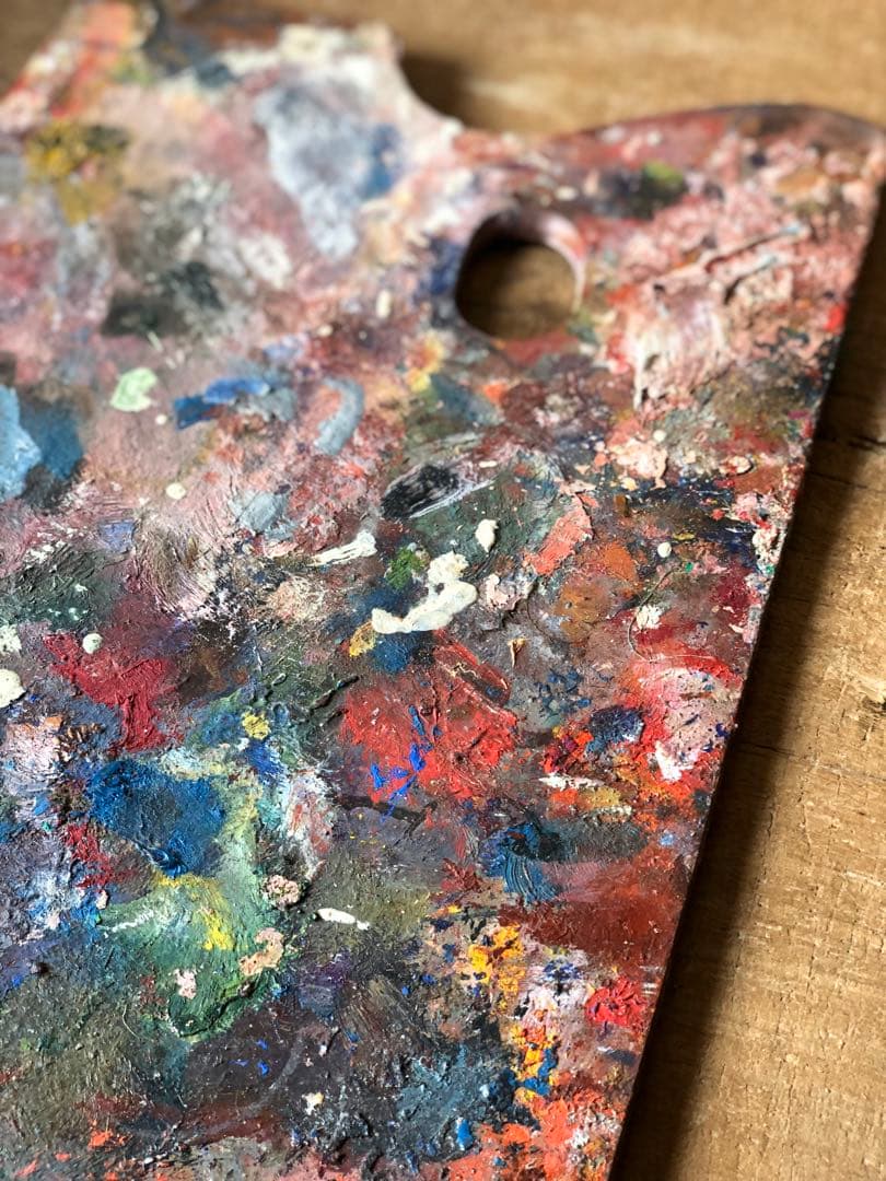 ビンテージパレット　ブロカント　花台　壁飾り　多分ヨーロッパのもの