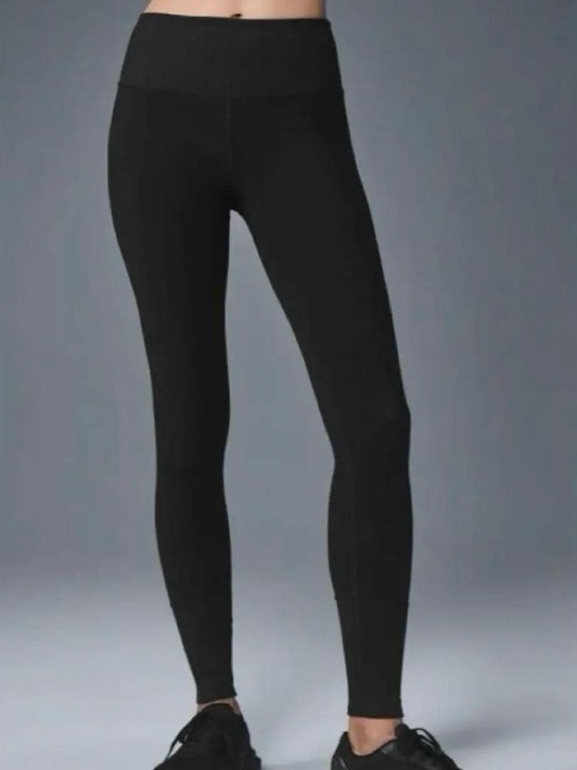 aloyoga ハイウェストalosoft ラウンジレギンス 黒 XS