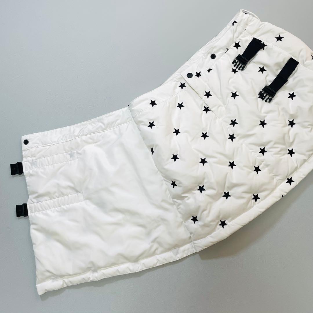 6534 ジャックバニー！　ダウンスカート　星柄　スター　無地　ネイビー