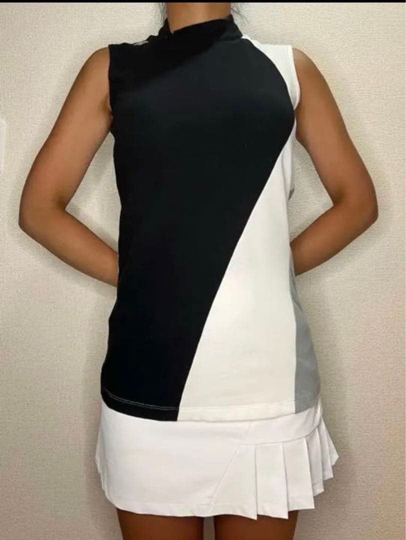 デサント　ゴルフウエア　トップス　モノトーン