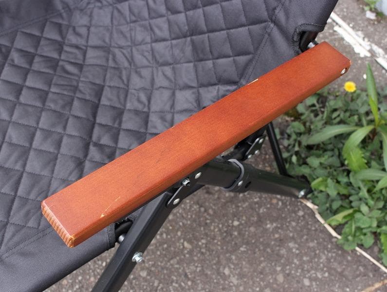 アルペン アウトドアーズ ハイバックチェア ブラック