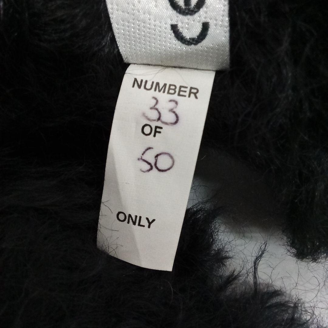 【M2512-10】メリーソート テディベア 33/50 チーキー ブラック 鈴