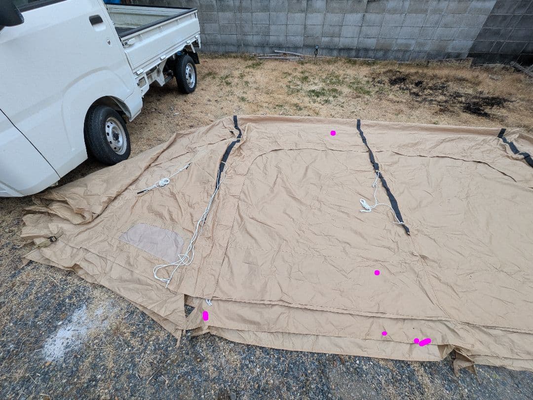 DOD(ディーオーディー) カマボコテント3S タンカラー