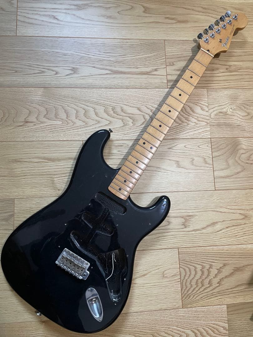 チ*ン様 Fender Japan Stratocaster ブラック 日本製