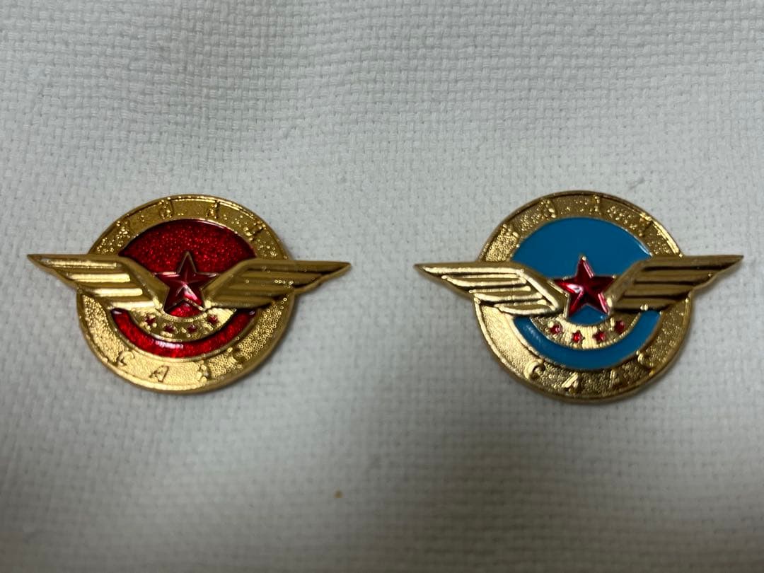 レア　CAAC中国民航　ビンテージピンバッジ　2個セット