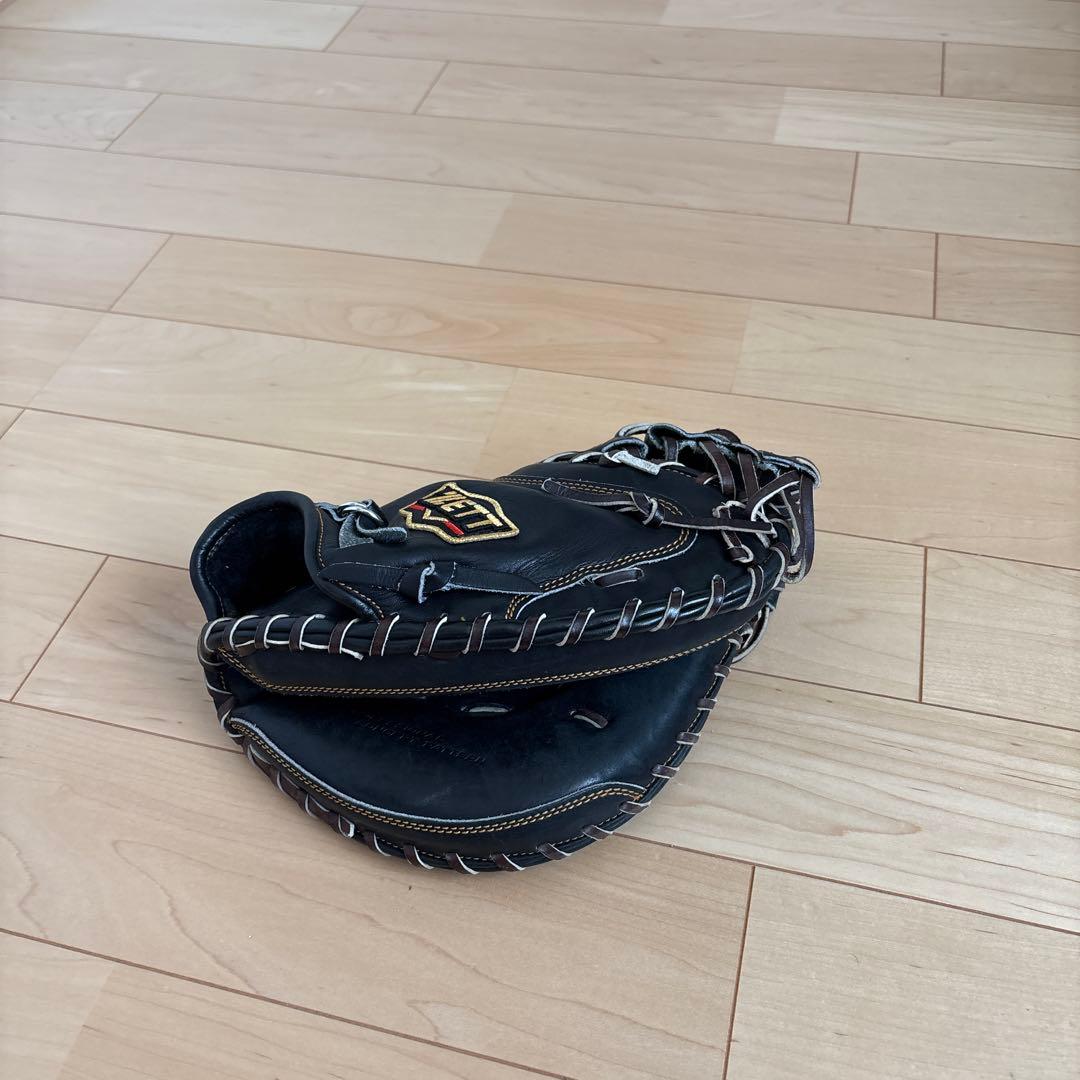 ゼットプロステイタス　キャッチャーミット 黒 収納袋付き