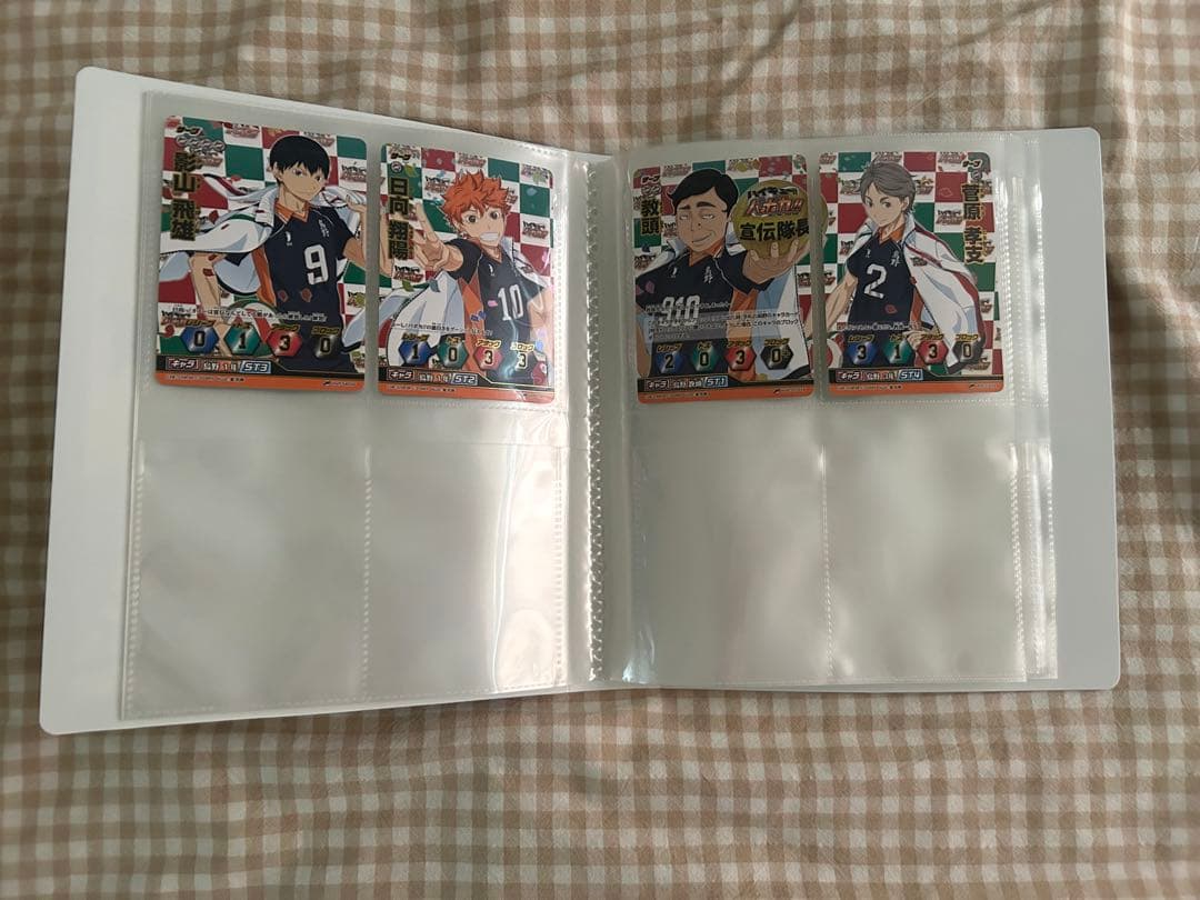 ハイキュー!!バボカ‼︎スペシャルコレクションファイル‼︎プロモカード4枚セット付き
