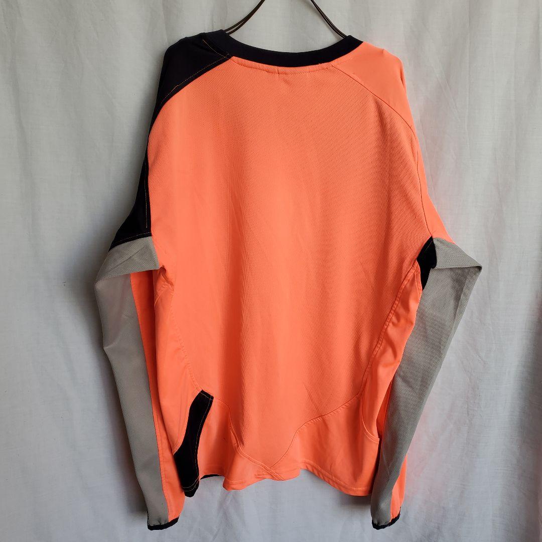 希少 J2 FC琉球 長袖 トレーニングウェア ピステ 沖縄 蛍光オレンジ