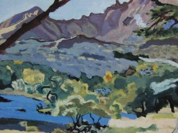 安井　曽太郎、裏磐梯の初秋、限定・豪華希少画集（レゾネ）、日本の名山