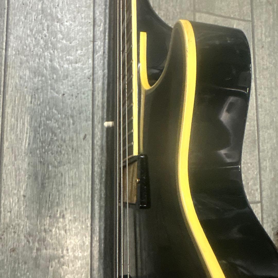 GrecoレスポールベースLPB 1980年代 日本製ビンテージ エレキベース黒