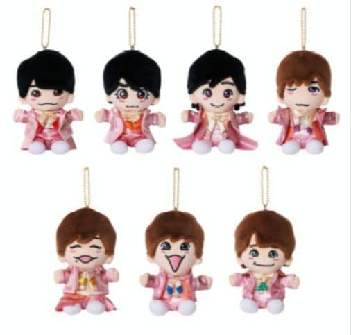 なにわ男子　サンリオコラボ クリップマスコット ７体　　ちびぬい ７体　新品