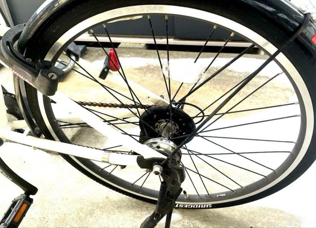 (お値下げ)ブリヂストン SCHLEIN 24インチ　オフホワイト