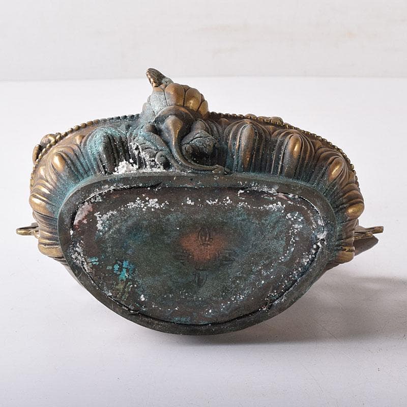 中国　古銅鍍金　チベット仏　仏像　置物　V　7770