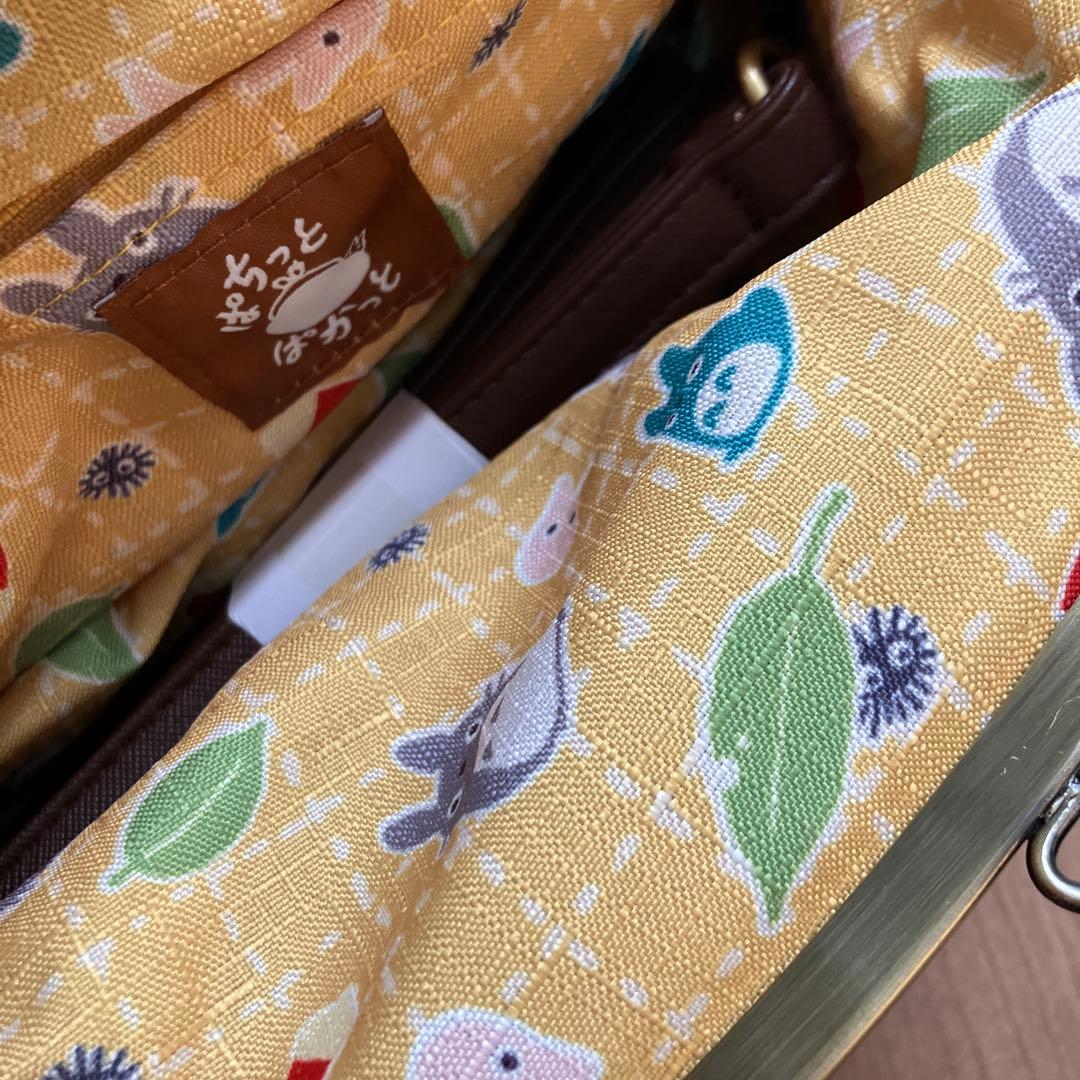 スタジオジブリ　がま口ショルダーバッグ2個セット(魔女の宅急便・となりのトトロ)