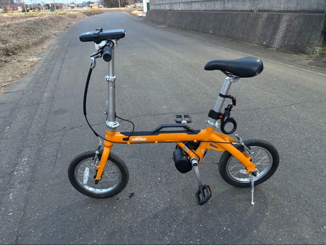 折りたたみ電動アシスト自転車　OUTRUNK アウトランク　サイクルベースあさひ