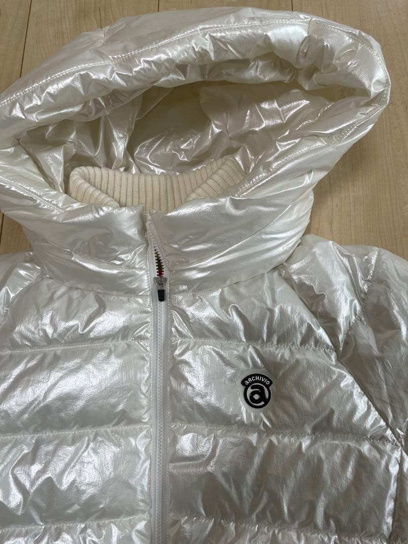 【タグ付き新品未使用】　アルチビオ　メタリックキルト保温ブルゾン　38サイズ