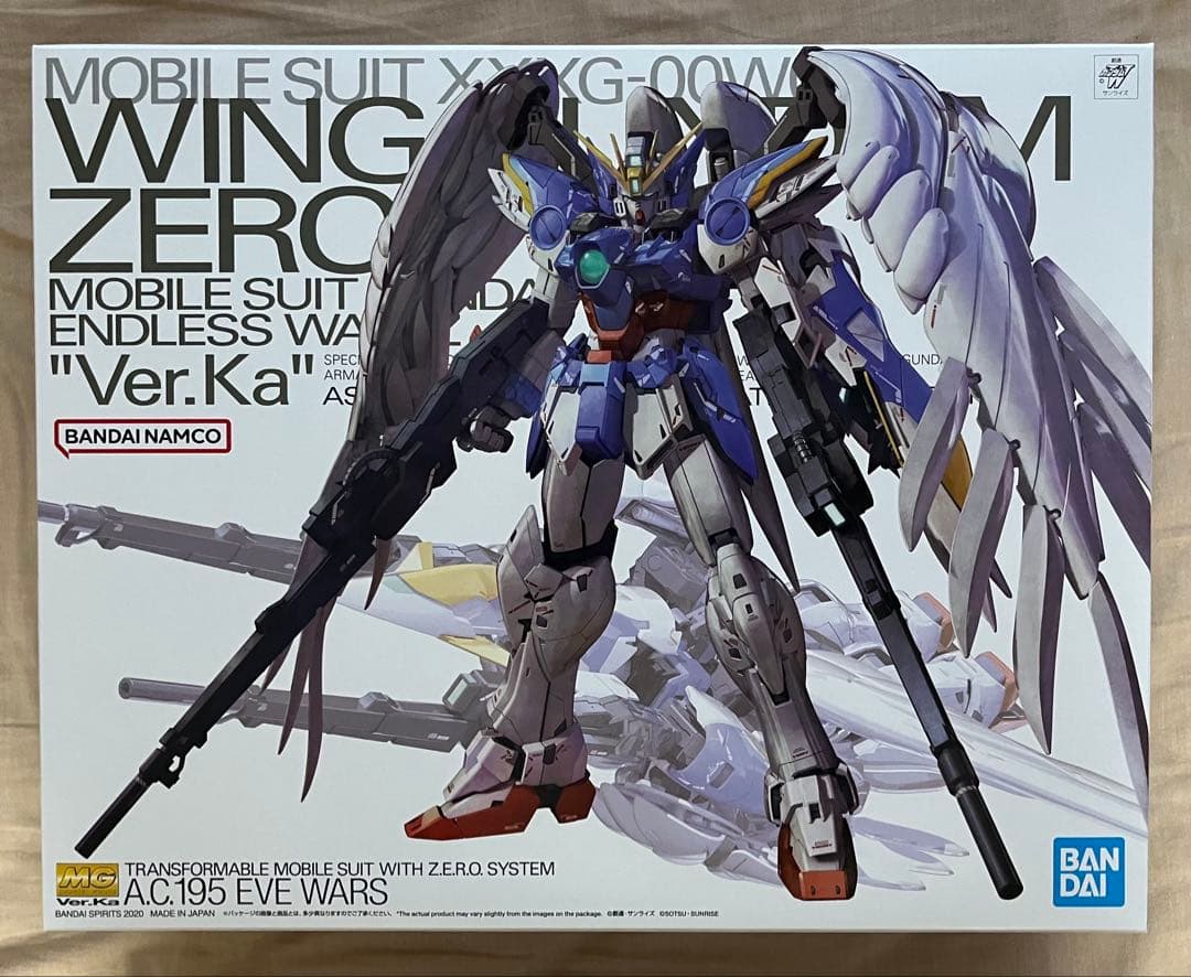 MG 1/100 ウイングガンダムゼロ EW Ver.Ka