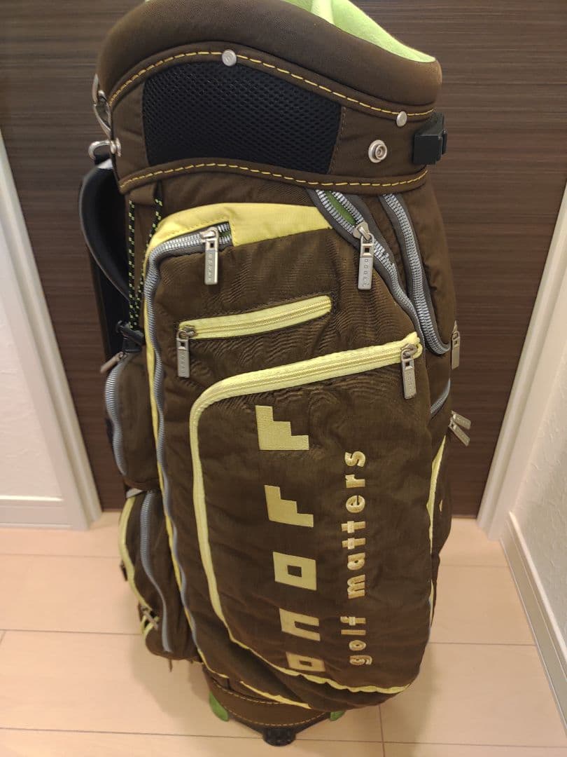 廃盤品　オノフ　ONOFF キャディバッグ　ブラウン