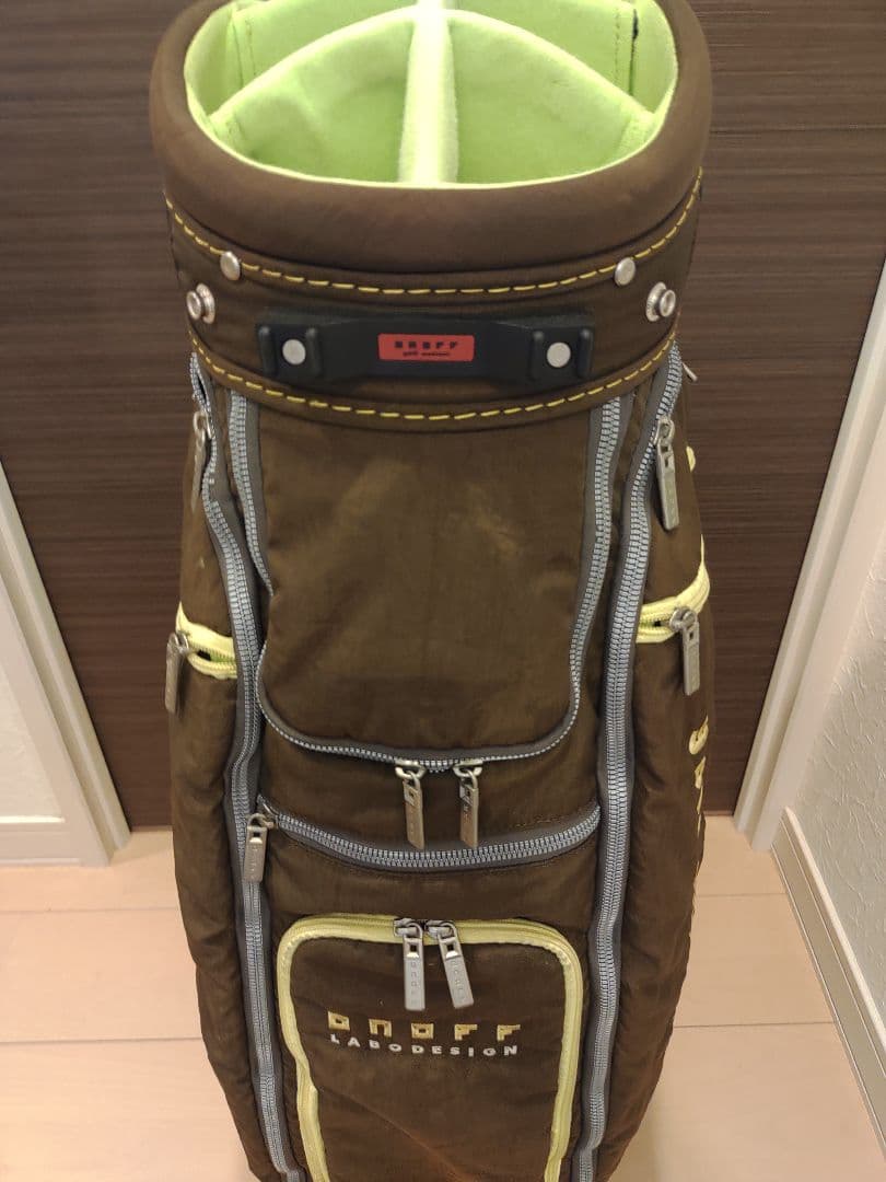廃盤品　オノフ　ONOFF キャディバッグ　ブラウン