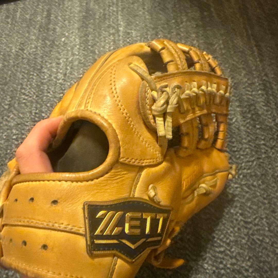ZETT ブラウン 硬式グローブ