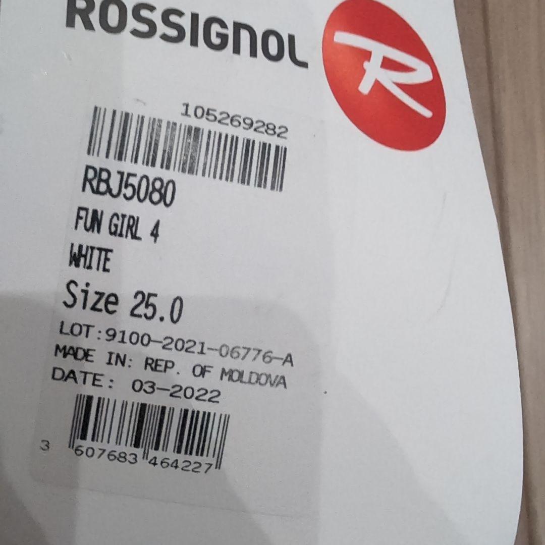 新品　ロシニョール スキーブーツ FUNGIRL J4 　25cm