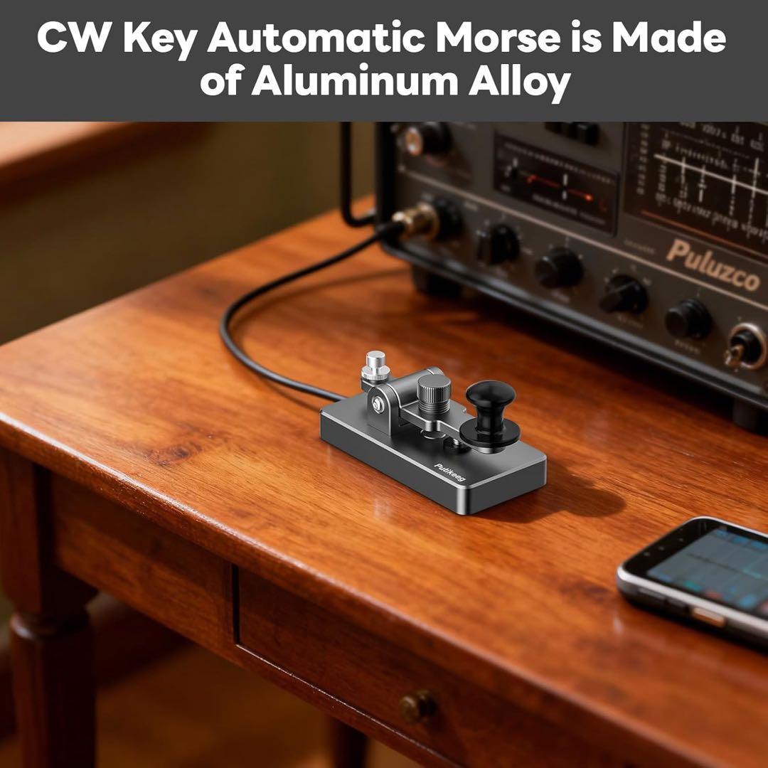 M02007　PUTIKEEG アマチュア無線 電鍵 パドル モールス信号 練習