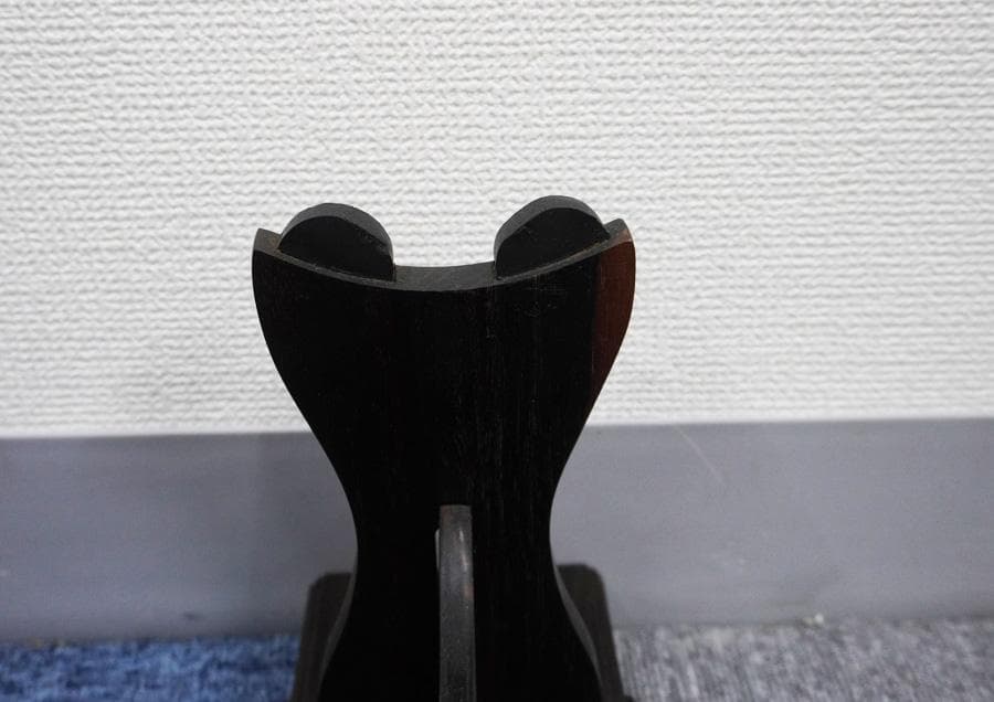 黒柿 火縄銃掛け