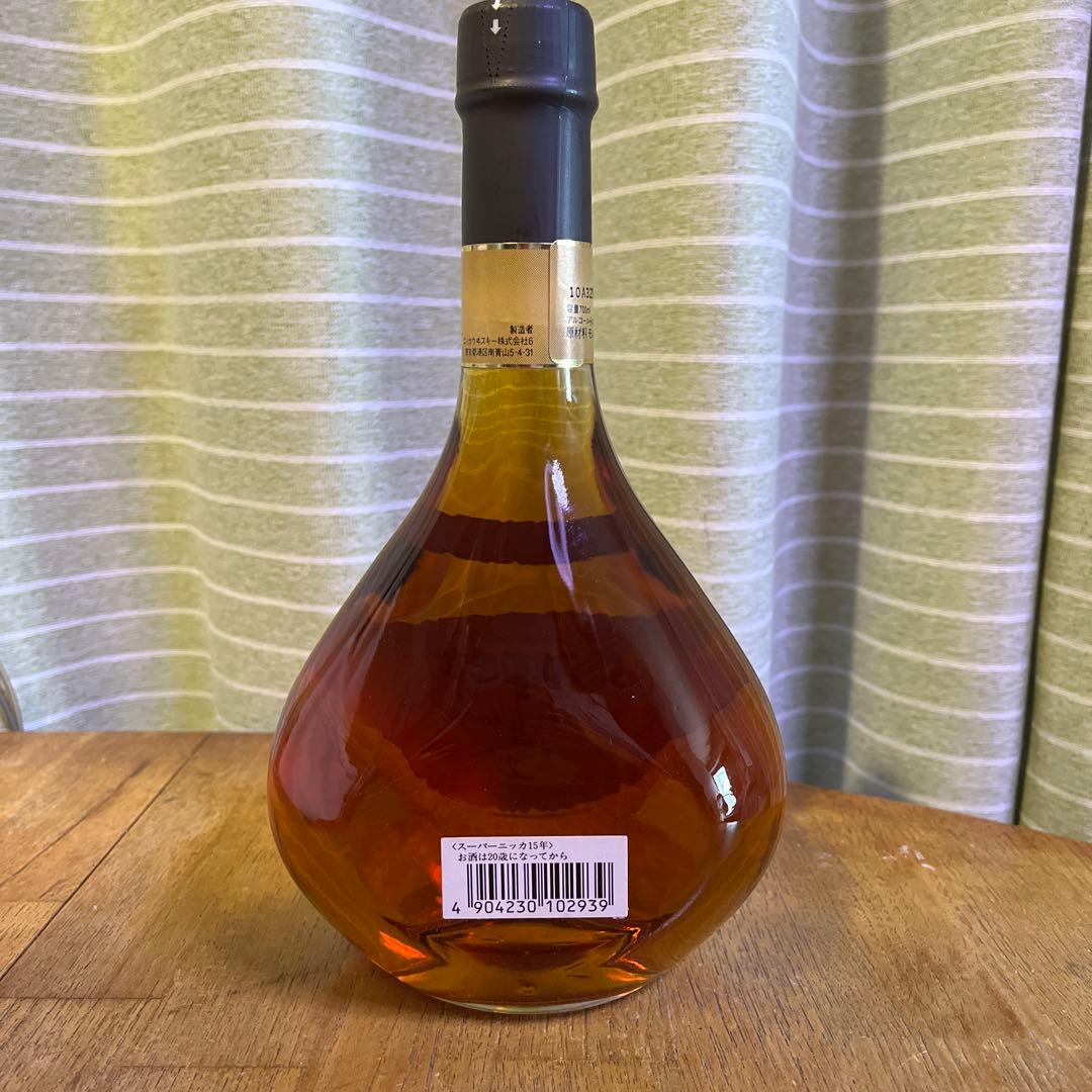 スーパーニッカウィスキー　15年