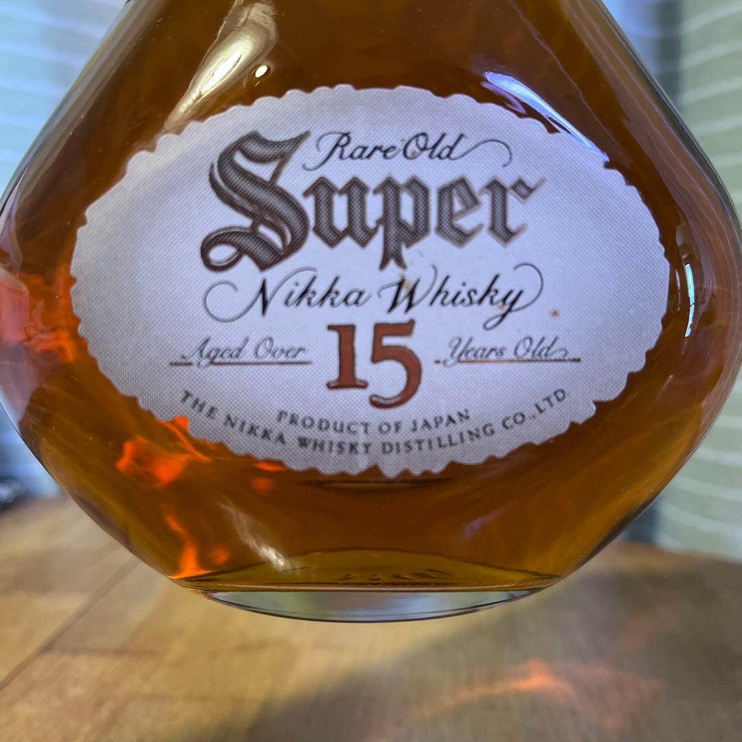 スーパーニッカウィスキー　15年