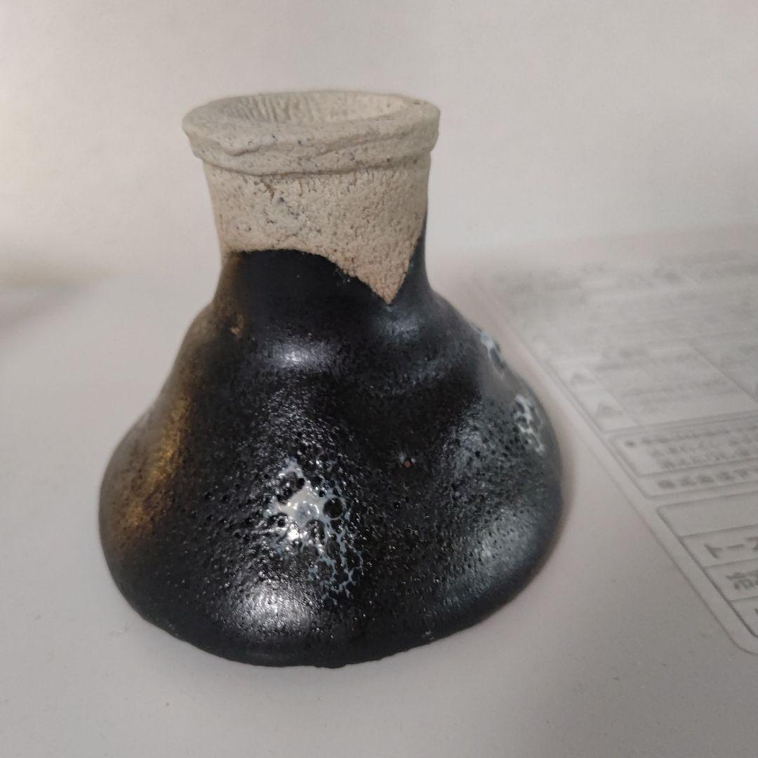 唐津焼き巨匠田中佐次郎作品ぐい呑み　玉響杯　新品未使用箱なし　8.5×8口径６高