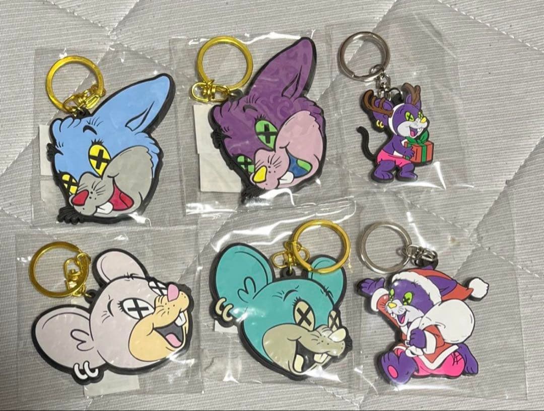 ガゼット ラバスト ラバーキーホルダー