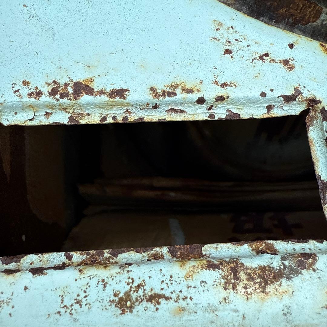 昭和レトロ　雪印アイスクリーム　保冷庫　ビンテージ　雑貨　時代飾りに