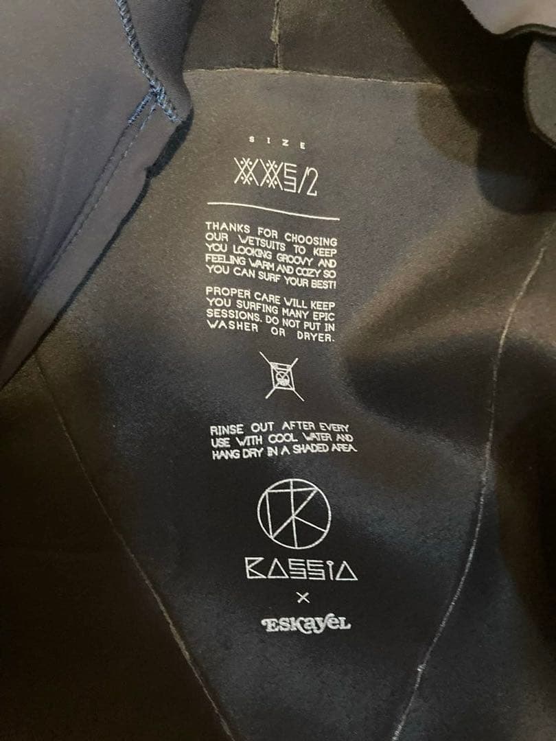 KASSIA カシア　ウェットスーツ　ジャケット　タッパー　ロングジョン