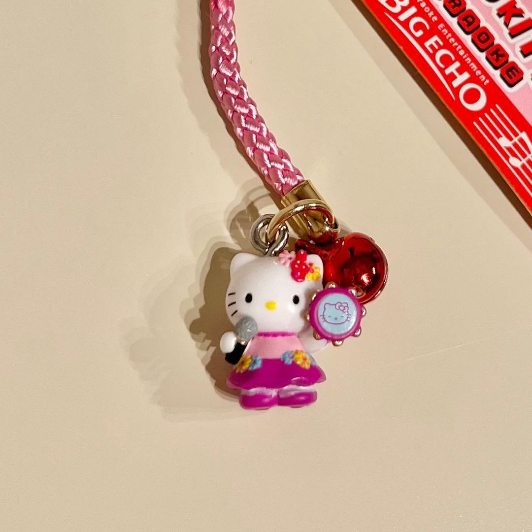 キティ　ビッグエコー限定　ストラップ