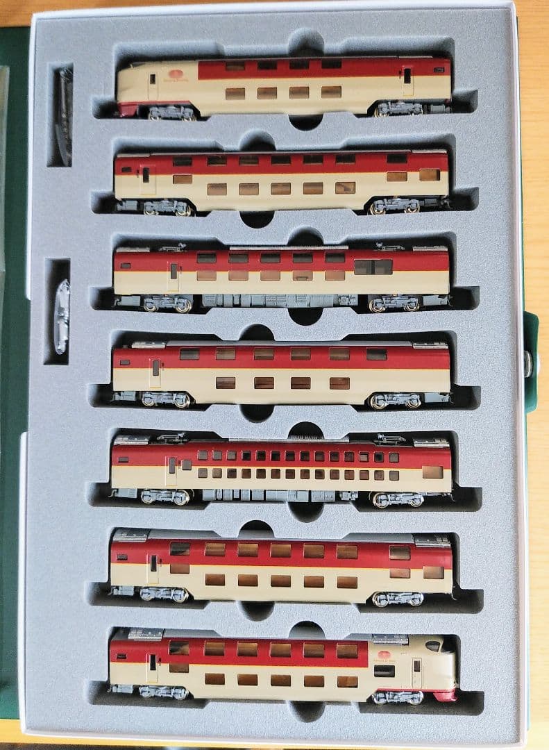 285系0番台＜サンライズエクスプレス〉パンタグラフ増設編成 7両セット 新品