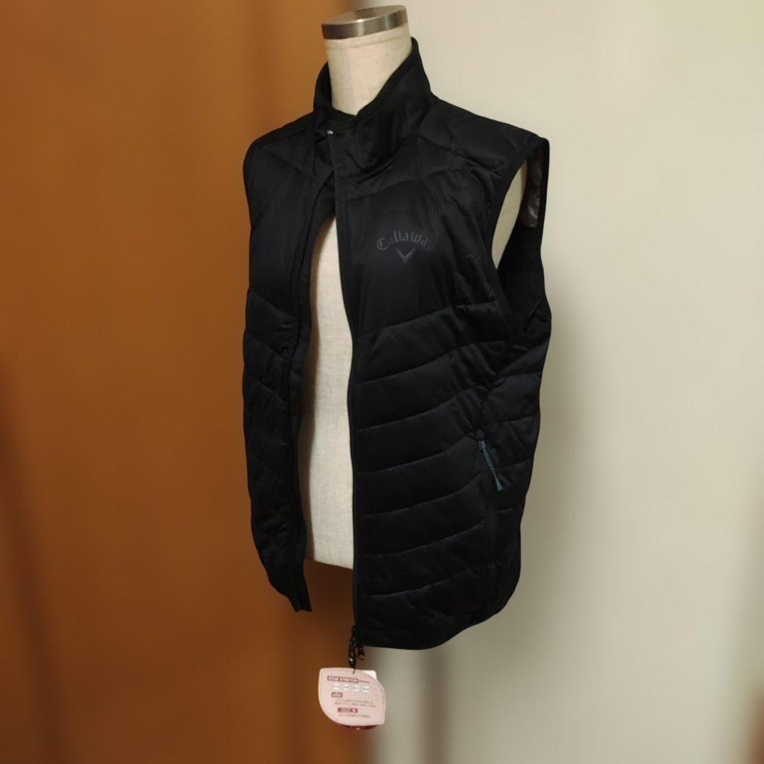 Callaway メンズ ベスト ブラック　黒　ヒートフェスタ　新品　М