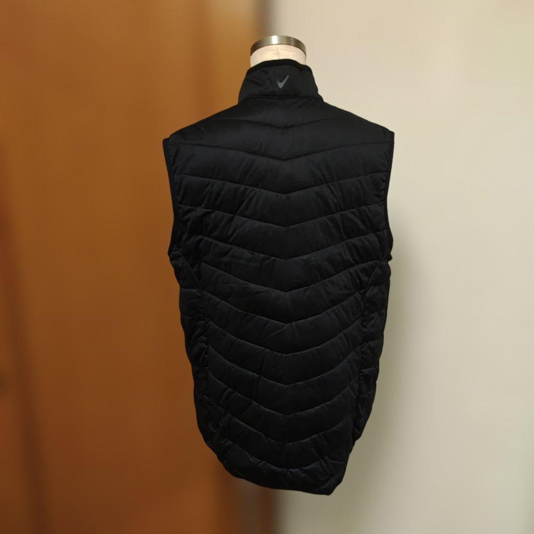 Callaway メンズ ベスト ブラック　黒　ヒートフェスタ　新品　М