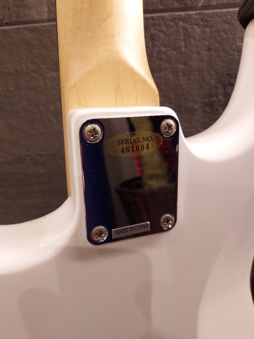 busker's バスカーズ ストラトキャスター ストラト ST 白 ホワイト