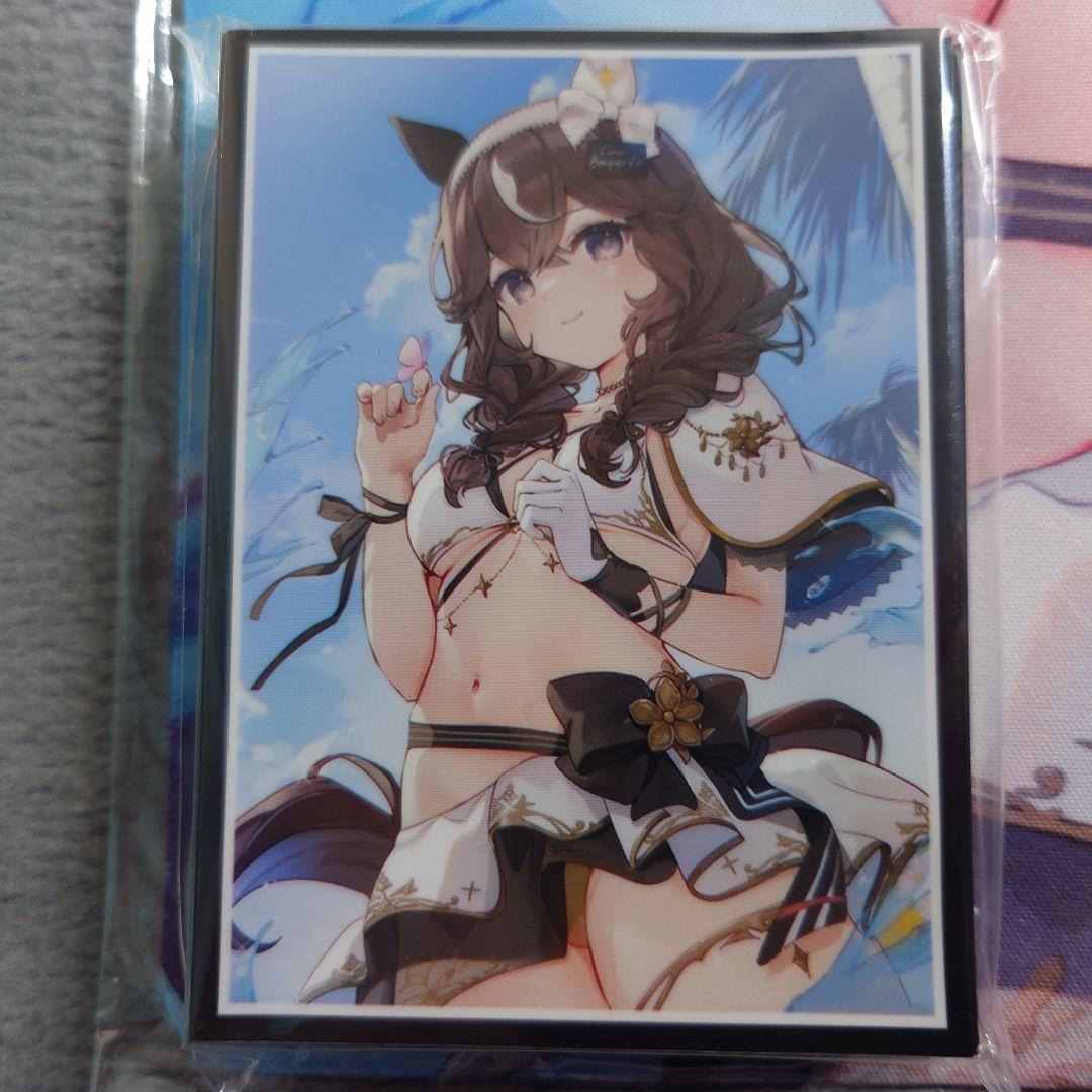 α1 ウマ娘 リボン&水着&蝶 カレンブーケドール スリーブ&プレイマット