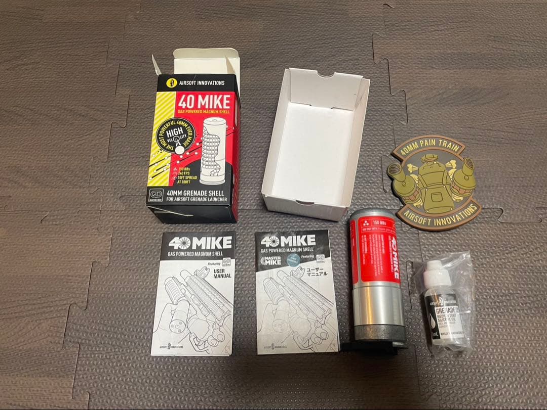 40MIKE ガスパワー マグナムシェル
