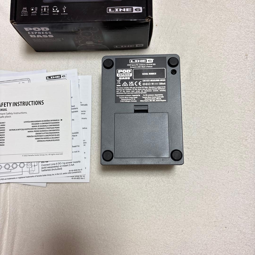 【Warrens】LINE 6 POD EXPRESS BASS