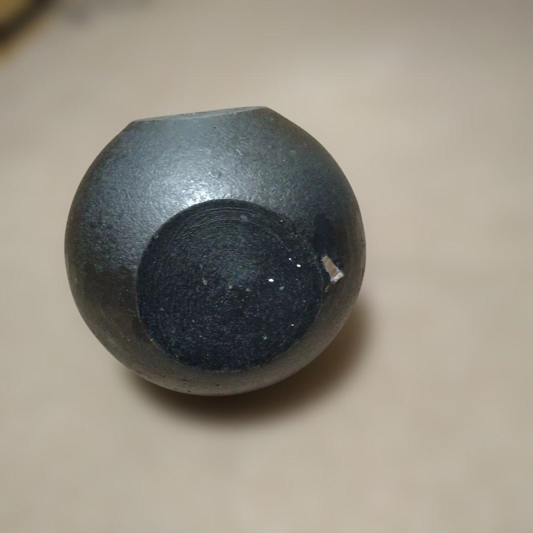 ケトルベル 鋳鉄製 黒(28kg)―②