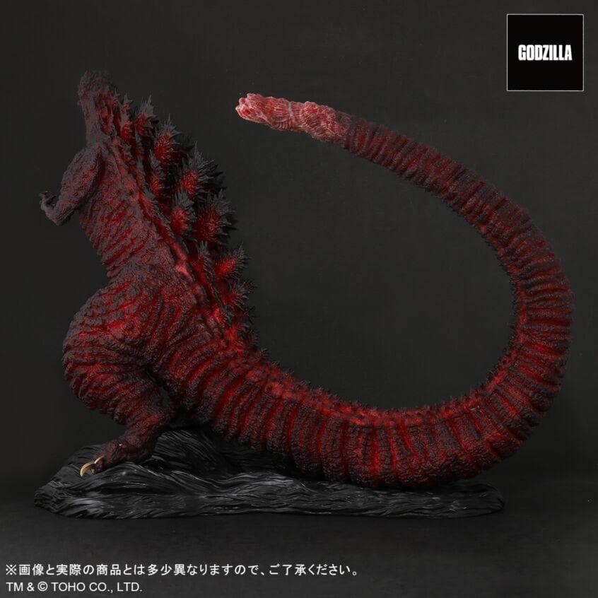 日比谷ゴジラスクエア　ゴジラ像　5th anniversary　レッドクリア