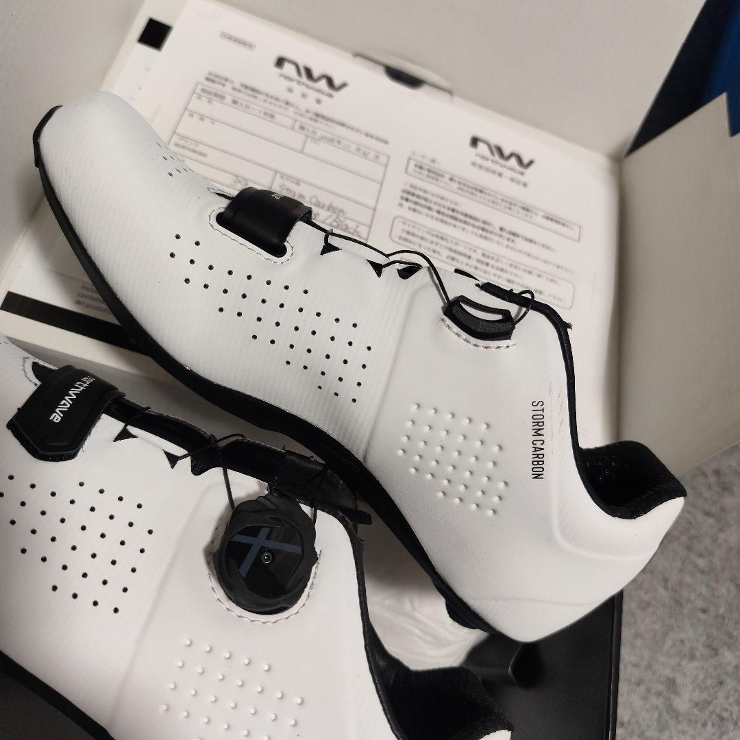 極美品　39.0　ノースウェーブ　Storm Carbon　ロードシューズ