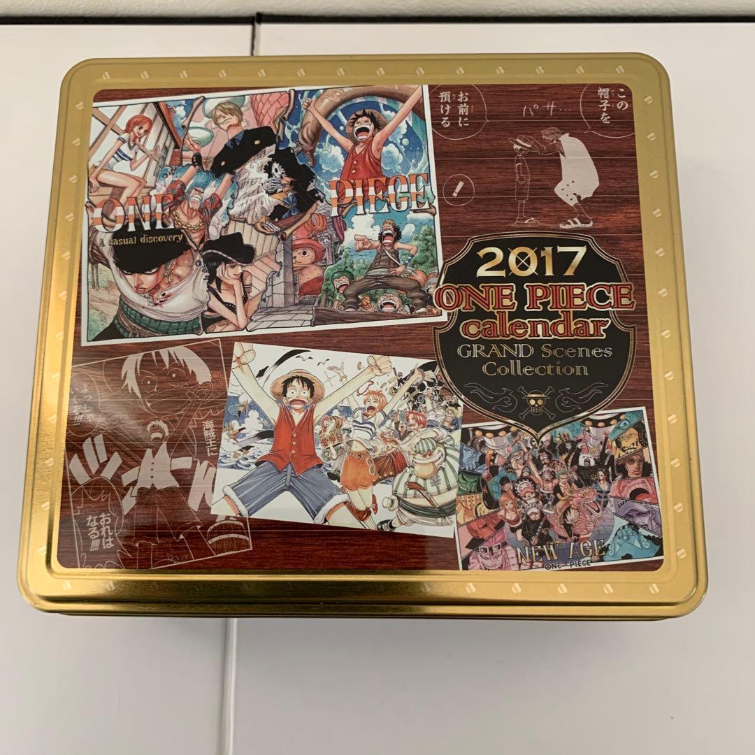 ONE PIECE』コミックカレンダー 2017 　　日めくりカレンダー　開封品